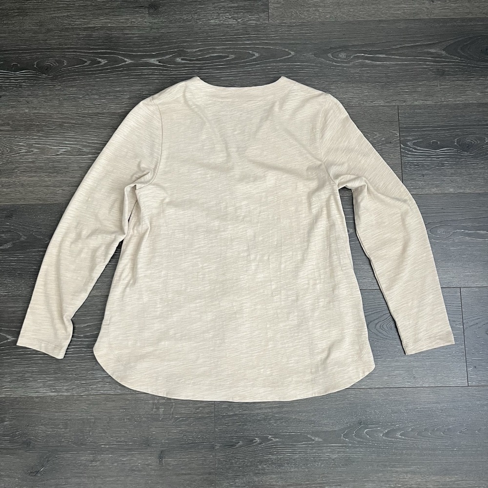 Soft Surroundings Sz Petite Small Womens‎ Delia Slub Cardigan Top Lagenlook Boho - Picture 7 of 7